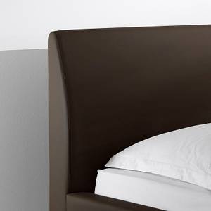 Gestoffeerd bed Alto Comfort bruin kunstleer