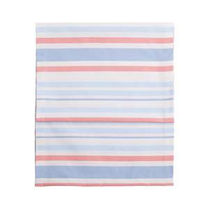 Tafelkleed Fino 80 x 80 cm katoen-polyester gestreept blauw