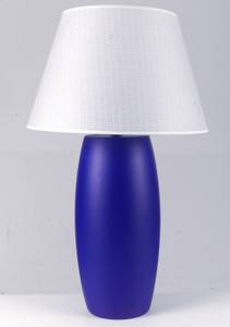 Lampada da tavolo Birmingham Blu - Ceramica - Pietra - Altezza: 67 cm