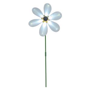 Außenleuchte Erdspieß Windrad- Blume Blau - Kunststoff - Höhe: 102 cm