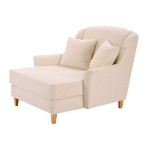 Love Seat Neapels XXL Strukturstoff Creme