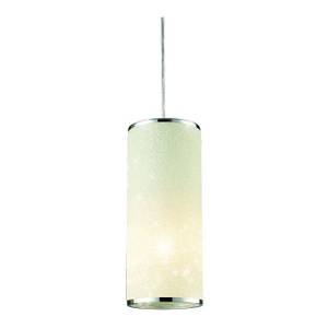 Hanglamp PERLA -1 lichtbron Wit - Metaal - Plastic - 13 x 42 x 13 cm