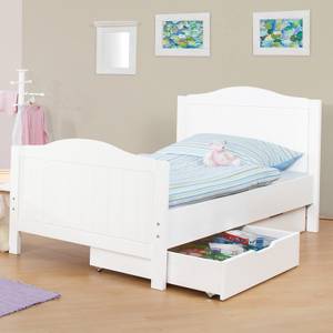 Nina babymeubelset (3-delig) bed, commode en kledingkast - massief vuren - wit