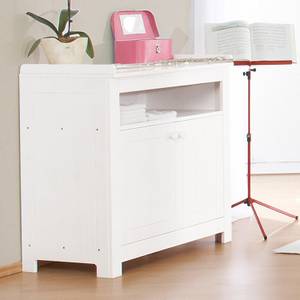 Nina babymeubelset (3-delig) bed, commode en kledingkast - massief vuren - wit