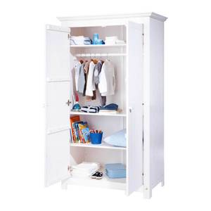 Ensemble chambre bébé Nina 3 éléments - Lit pour bébé, meuble à langer et armoire à vêtements 2 portes