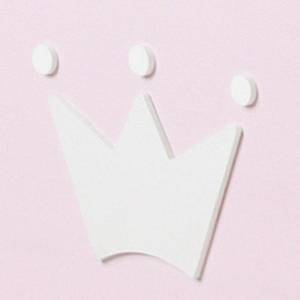 Voordeelset Prinses Karolin (3-delig) Massieve fijnspar - Wit/Roze gebeitst