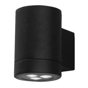 Wandlamp Porto eenvoudig - zwart