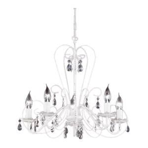 Lustre Prisma 5 ampoules Blanc