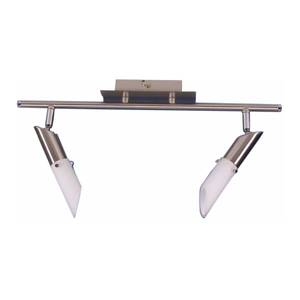 Lampada da soffitto Real Bianco - Vetro - Metallo - Larghezza: 45 cm