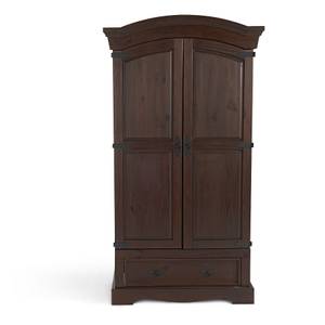 Garderobekast San circarlos Bruin - Massief hout - Hout - 110 x 202 x 62 cm