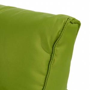 Slaapstoel Caneva groen kunstleer
