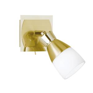 LED-wandlamp metaal - goudkleurig