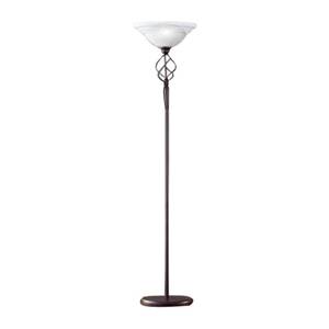 Lampadaire Siena Marron - Métal - Hauteur : 178 cm