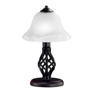 Bureaulamp Siena roze - albastkleurig - wit