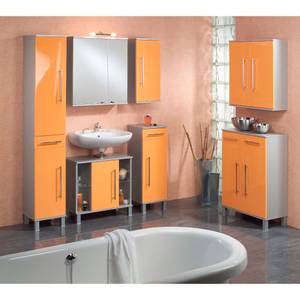 Armoire basse Ponza Une porte - Orange