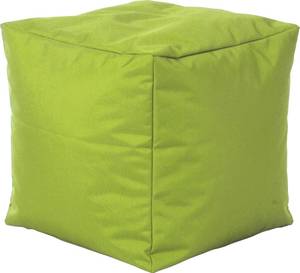 Pouf cubo Scuba Cube Tessuto verde