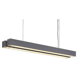 Hanglamp PD 102 T5 - zilvergrijs - 2xT5 54W - dimbaar