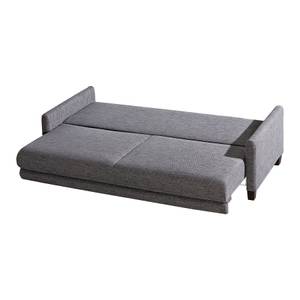 Canapé convertible Soria Tissu structuré gris