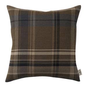 Housse de coussin T Cosy New Check - Bleu / Marron - 50 x 50 cm