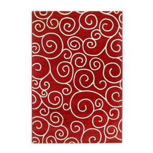 Teppich V- Erdes Farbe Rot - 140x200cm