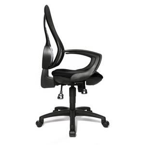 Chaise de bureau Open Point SY Revêtement textile Noir