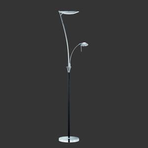 Staande lamp/plafondlamp Grijs - Metaal - Metaal - 180 x 60 cm