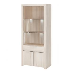 Vitrine Cassidy Beige - Holzart/Dekor - 78 x 179 x 41 cm