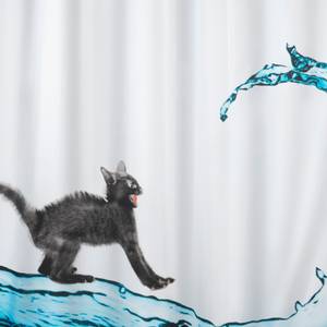 Duschvorhang Katze, 180 x 200 cm