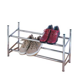 Schuhregal ausziehbar: 62 bis 116 cm, stapelbar