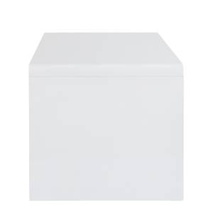 Bureau White Club 180 cm x 85 cm - Blanc brillant