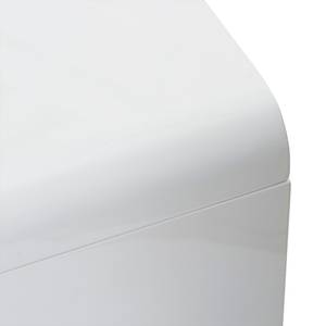 Schreibtisch White Club 180cm x 85cm - Hochglanz/Weiß Dekor