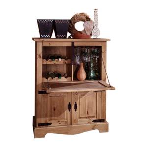 Barschrank Zacateca Kiefer massiv - Antik