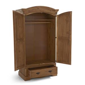 Armoire de vestibule Zacateca Pin massif - Vieilli