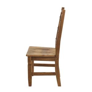 Chaises Zacateca (lot de 2) Pin massif - Couleur bois