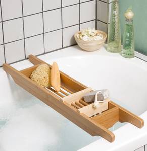 Mensola per vasca da bagno Lintgen Bambù