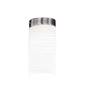 Illuminazioni da soffitto Zylinder 1 lume/ moderna Metallo/Vetro Nichel/Bianco