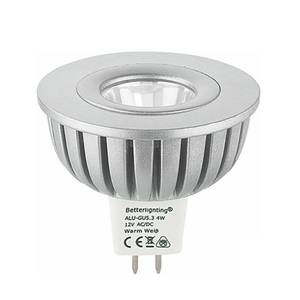 Lampadina LED ALU-Spot, GU5.3, 4,4W - in set da 6. Spot, GU5.3, 4,4W (in set da 6) - 1 luce