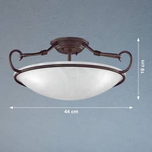 Plafondlamp Como roestkleurig