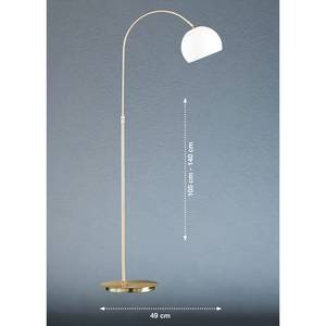 Lampadaire Bow 1 ampoule / Laiton mat