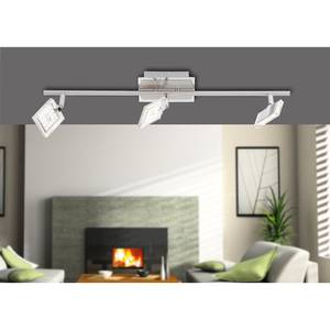 Lampada da soffitto Daan 54 luci LED Metallo Color argento/Bianco