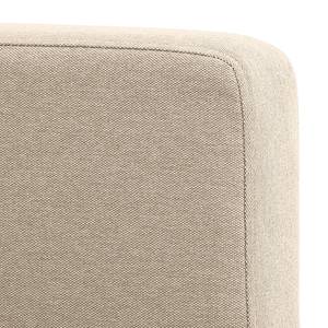 Sofa Portobello (3-Sitzer) Webstoff Stoff Selva: Beige - Eckig