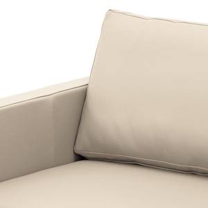 Sofa Portobello (3-Sitzer) Echtleder Echtleder Gad: Creme - Kufen