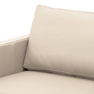 Ecksofa Portobello Echtleder Echtleder Gad: Creme - Breite: 251 cm - Longchair davorstehend rechts