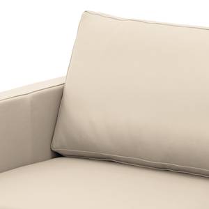 Ecksofa Portobello Echtleder Echtleder Gad: Creme - Breite: 293 cm - Longchair davorstehend rechts