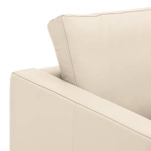 Ecksofa Portobello Echtleder Echtleder Gad: Creme - Breite: 293 cm - Longchair davorstehend rechts