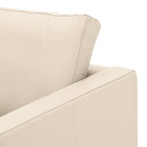 Ecksofa Portobello Echtleder Echtleder Gad: Creme - Breite: 293 cm - Longchair davorstehend links