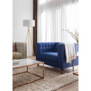 Sessel Buckingham Webstoff Stoff Ramira: Blau