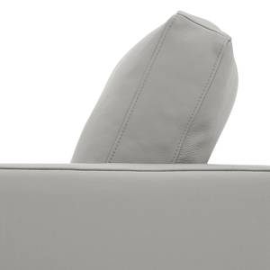 Fauteuil pivotant Portobello Cuir véritable - Cuir véritable Gad : Gris