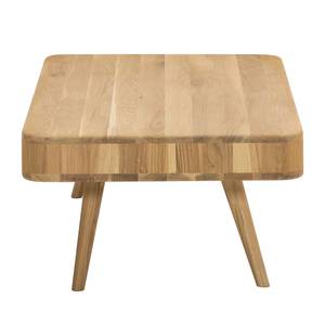 Salontafel Loca II deels massief wild eikenhout - wild eikenhout/wit