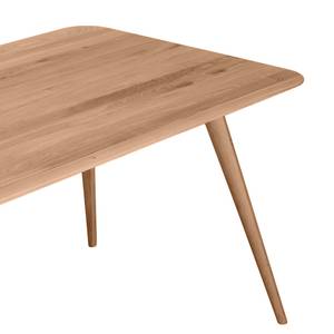 Houten eettafel SANDER massief eikenhout - Eik - 180 x 90 cm